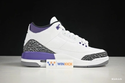CT8532-105 Jordan Air 3 Iris Dark 0726